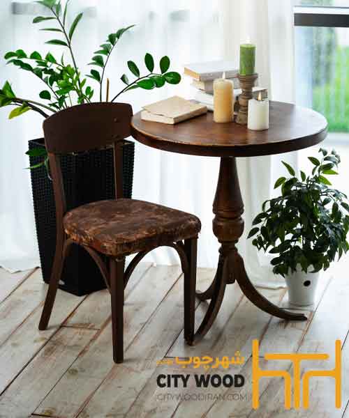 میز ناهار خوری تکی شیک و باکیفیت | قیمت روز و خرید اینترنتی از بورس چوب میز ناهار خوری تکی