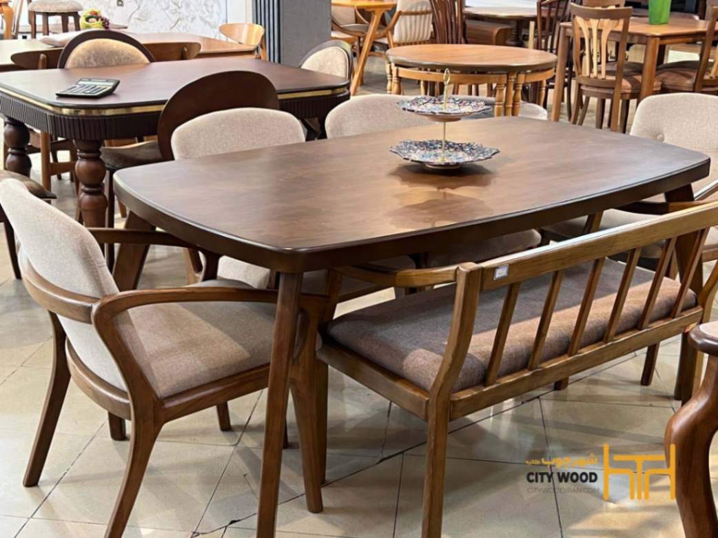 سرویس ناهارخوری مدل اِسکاندی ۴ نفره کد 70002