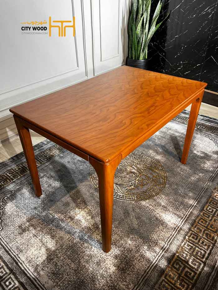 میز ناهار خوری مدل مایا ۴ نفره کد 80002